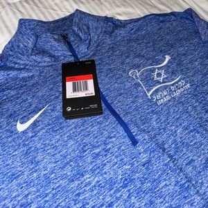 Nike Women’s Qtr Zip Dry Fit Pullover - World Games Team Israel Lacrosse Edition